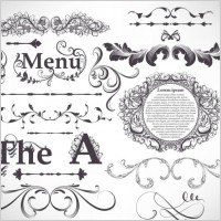 europeanstyle lace pattern 03 vector