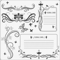 europeanstyle lace pattern 04 vector
