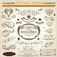 europeanstyle lace pattern elements 01 vector