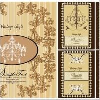europeanstyle lace pattern vector