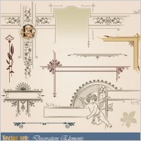 europeanstyle pattern 01 vector