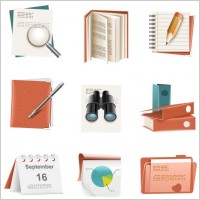 everyday common icons 05 vector