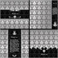exquisite europeanstyle pattern background 02 vector