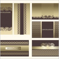 exquisite europeanstyle pattern background 04 vector