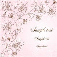exquisite handpainted pattern background 02 vector