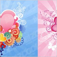 Exquisite heart-shaped pattern