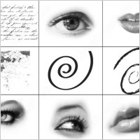 eyes and lips brush