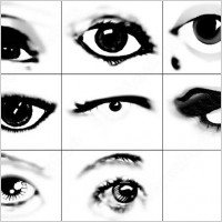 eyes brush