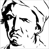 Face expression man