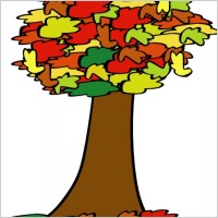 Fall Tree clip art