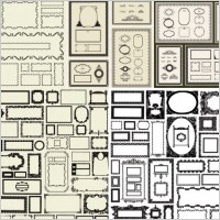 fancy border vector