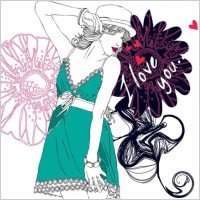 fashion beauty vector