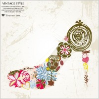 fashion high heels pattern patterns 02 vector