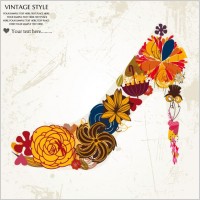 fashion high heels pattern patterns 05 vector