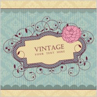 fashion label 03 vector