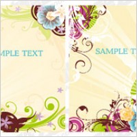 Fashion pattern vector material