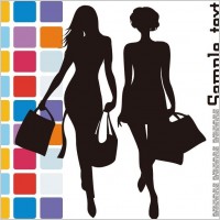 Fashion Shopping Vector Illustration