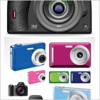 fashion vector color camera