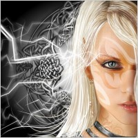 fashionable beauty vector