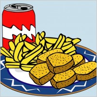 Fast Food Menu Samples Ff Menu clip art