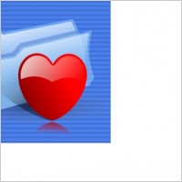 Favorites Folder Icon clip art