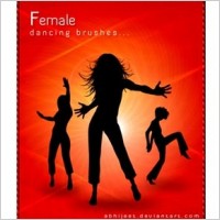Female dancing
