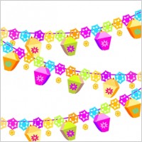 Festival Christmas Decorations clip art