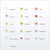 File Status Icons icons pack