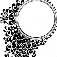 Filigree Circle clip art