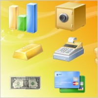 Finance Icons set icons pack