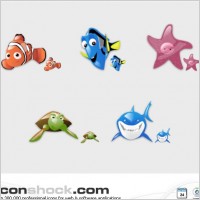 Findin Nemo Vista Icons icons pack