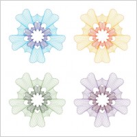 fine anticounterfeit pattern 01 vector