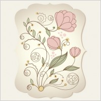 fine background pattern vector