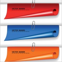 fine banner 02 vector