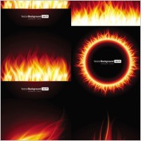 fine flame vector
