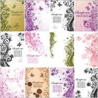 fine line pattern draft 02 vector