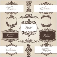 fine pattern 02 vector