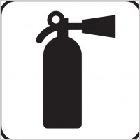 Fire Extinguisher White clip art