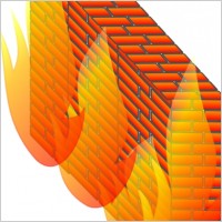 Firewall clip art
