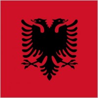 Flag Of Albania clip art