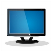 Flat Screen LCD Television