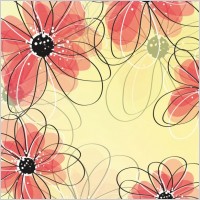 floral 04 vector