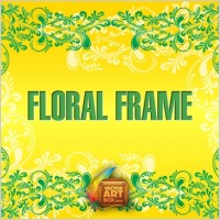 Floral Border Frame