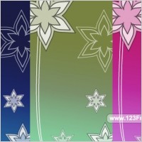 Floral Card Free Vector
