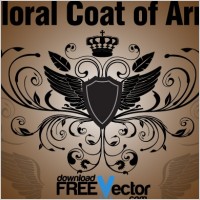 Floral Coat of Arm