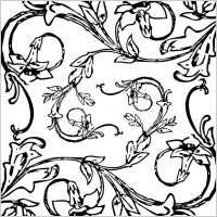 Floral Decoration clip art