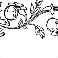 Floral Decoration clip art
