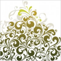 Floral Design Element Vector Art