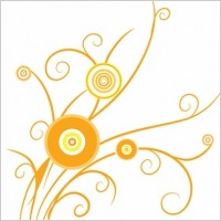 Floral Design Swirl Pattern Vector
