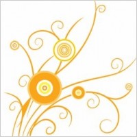 Floral Design Swirl Photoshop Pattern Eps Vector